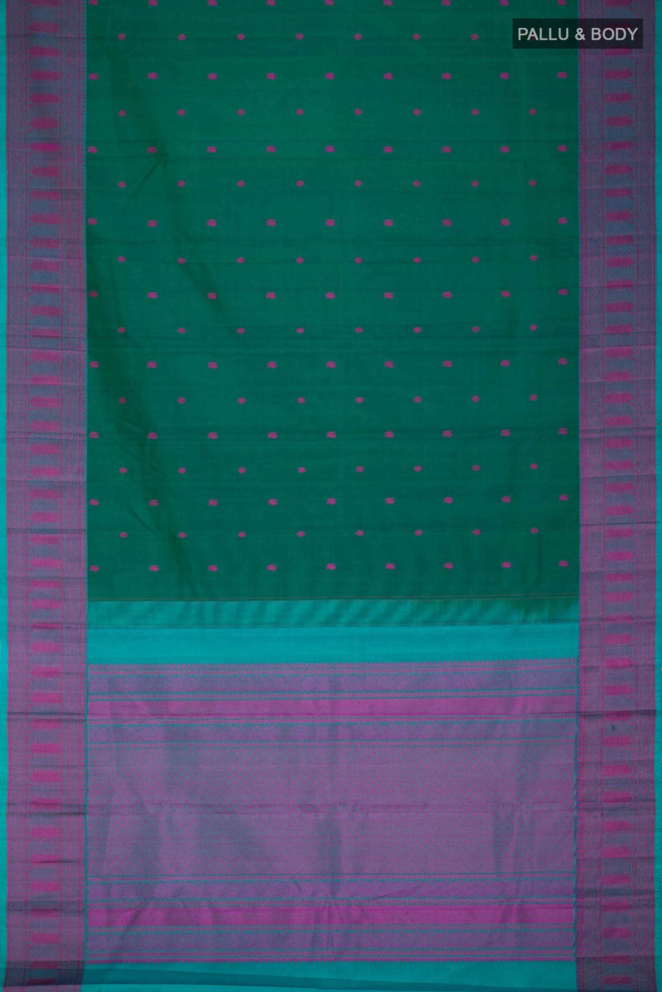 Green Kanchipuram Silk Saree