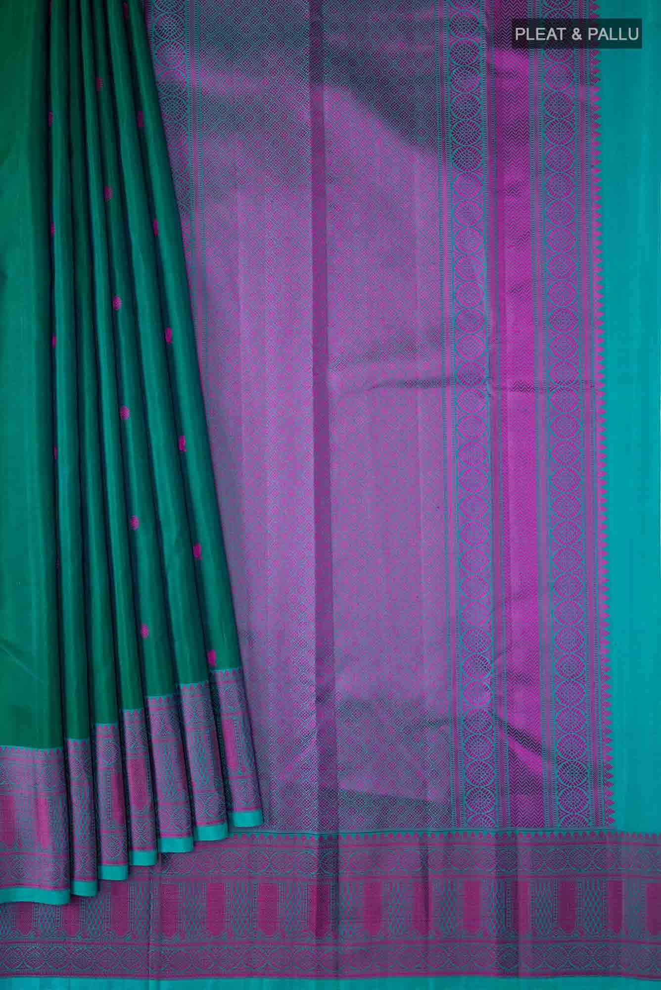 Green Kanchipuram Silk Saree