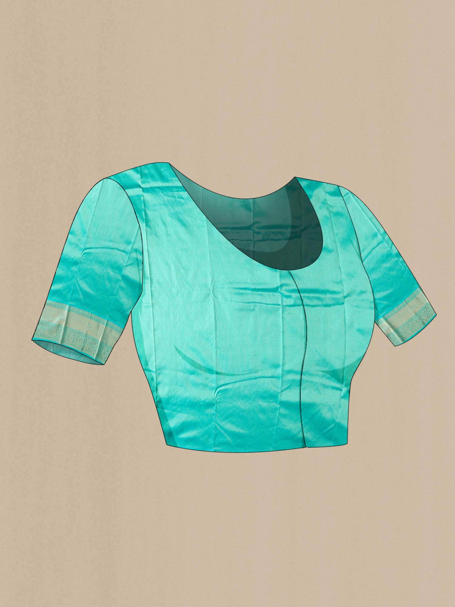 Blue Bangalore Silk Saree