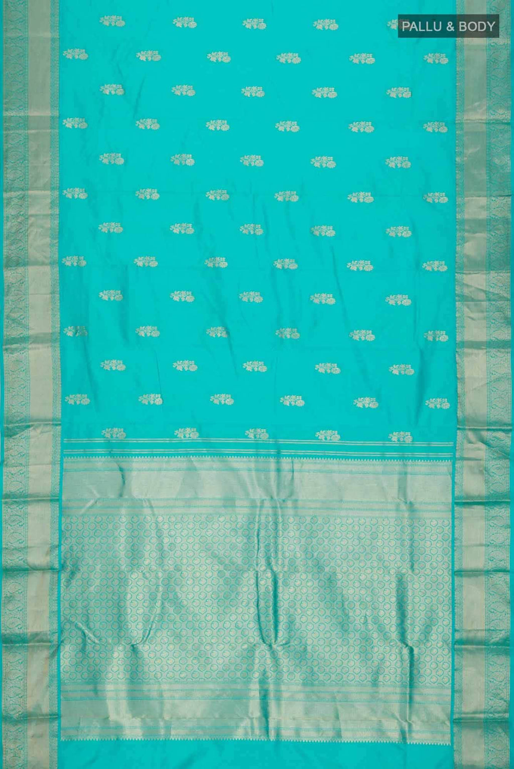 Blue Bangalore Silk Saree