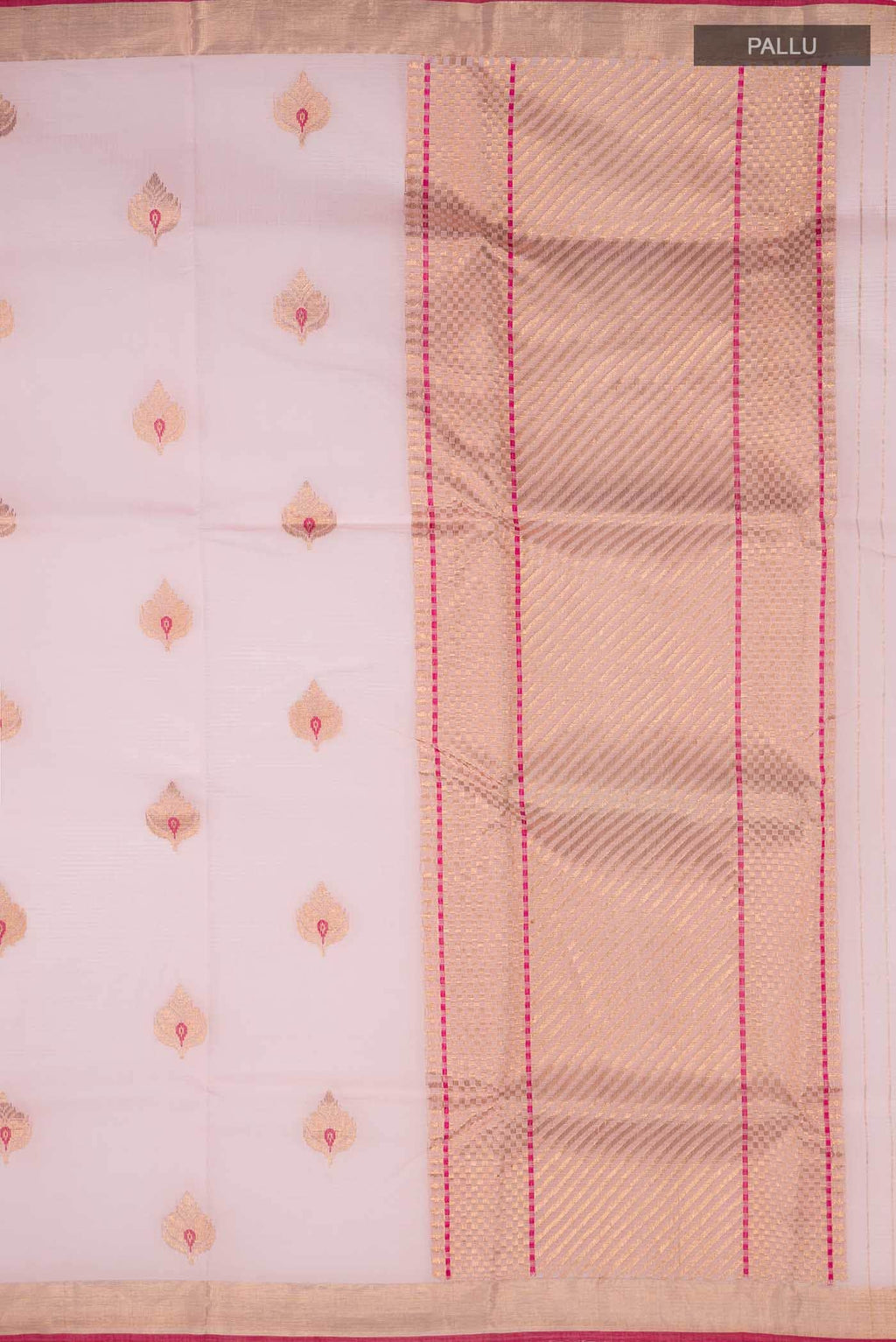Pink Kota Silk Saree