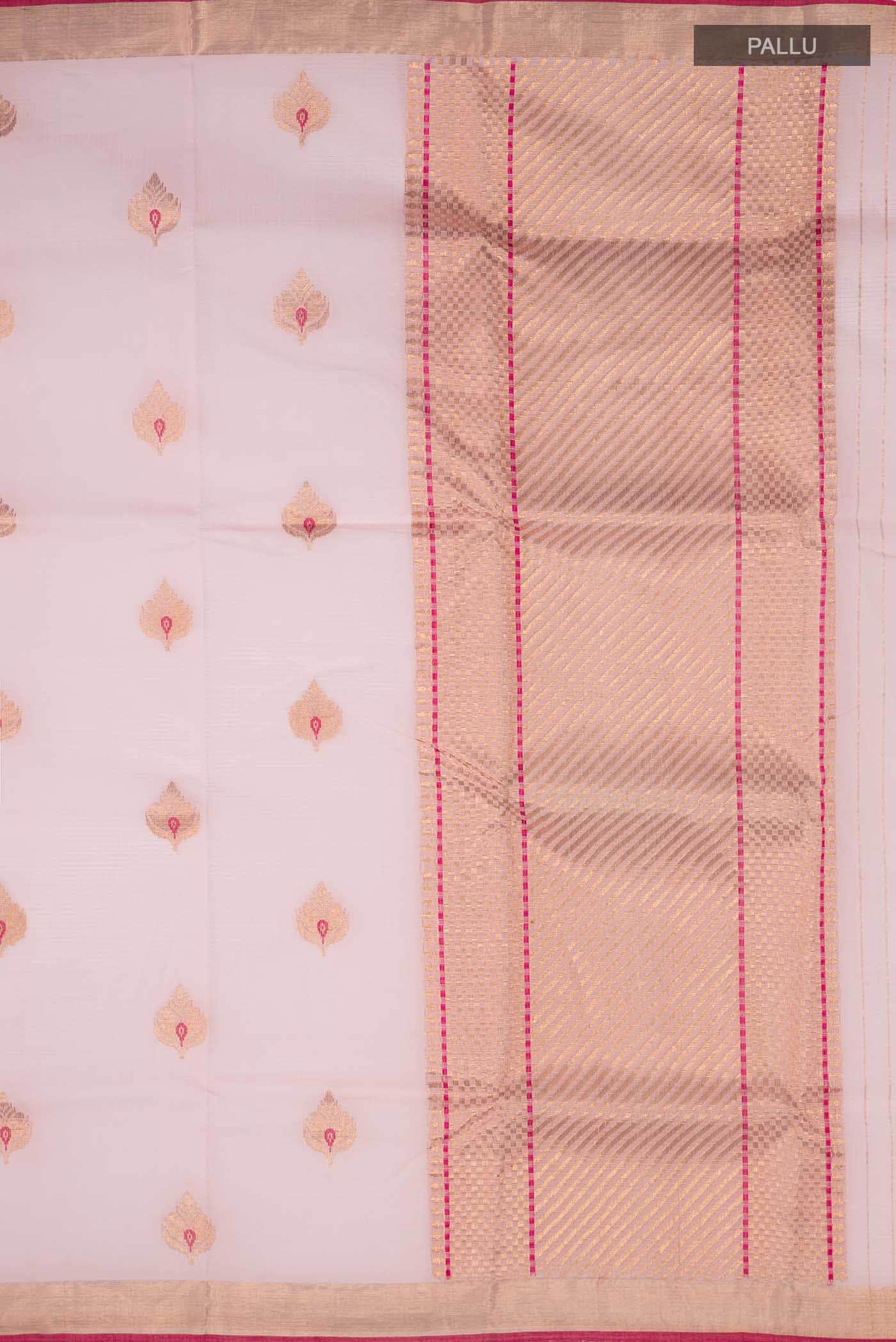Pink Kota Silk Saree