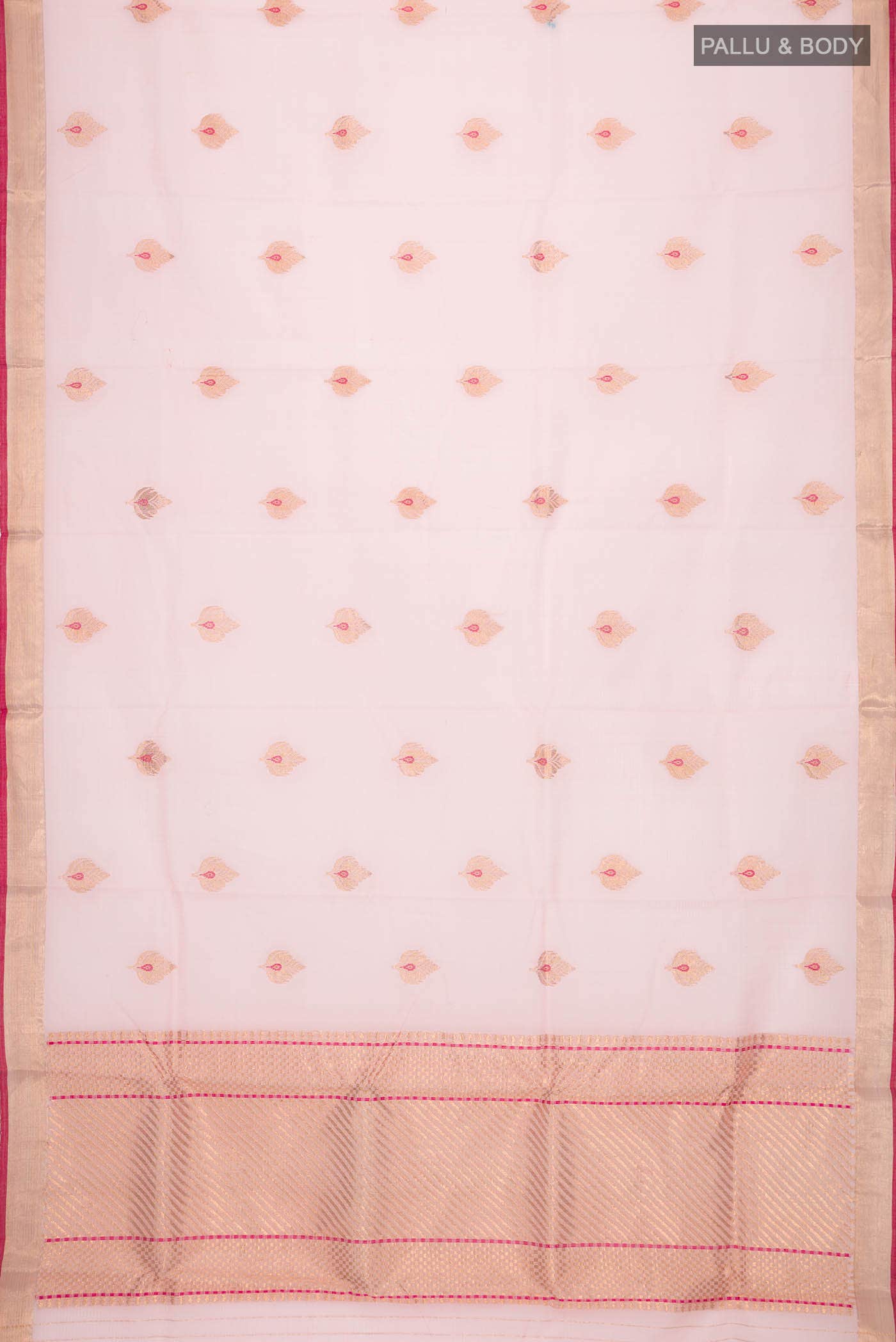 Pink Kota Silk Saree