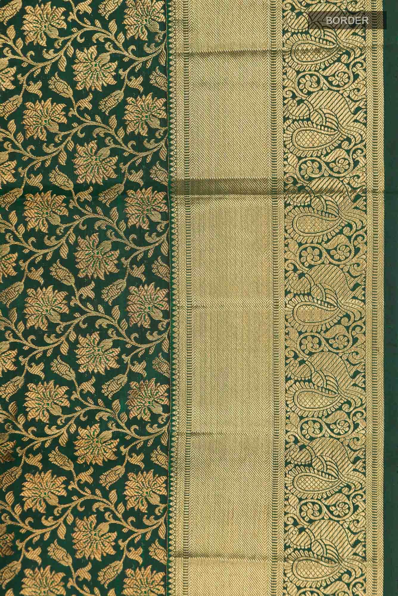 Green Kanchipuram Silk Saree