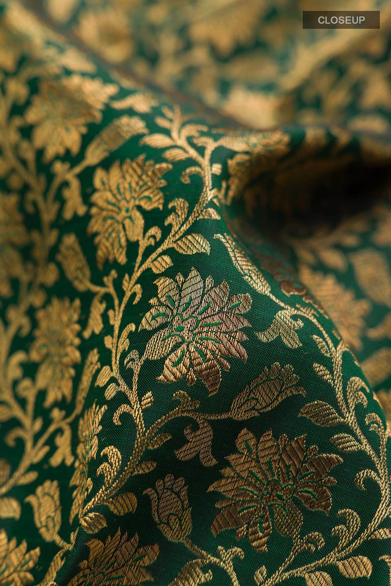 Green Kanchipuram Silk Saree