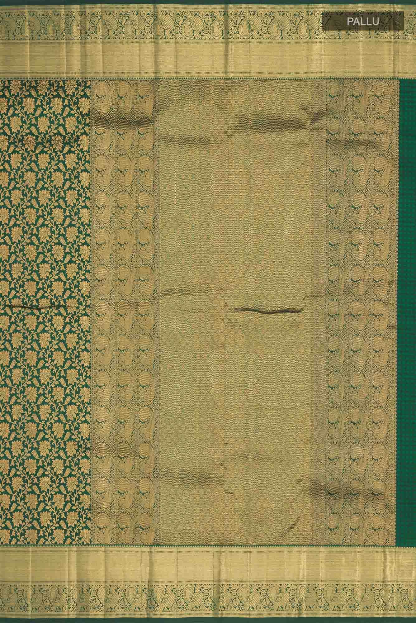 Green Kanchipuram Silk Saree