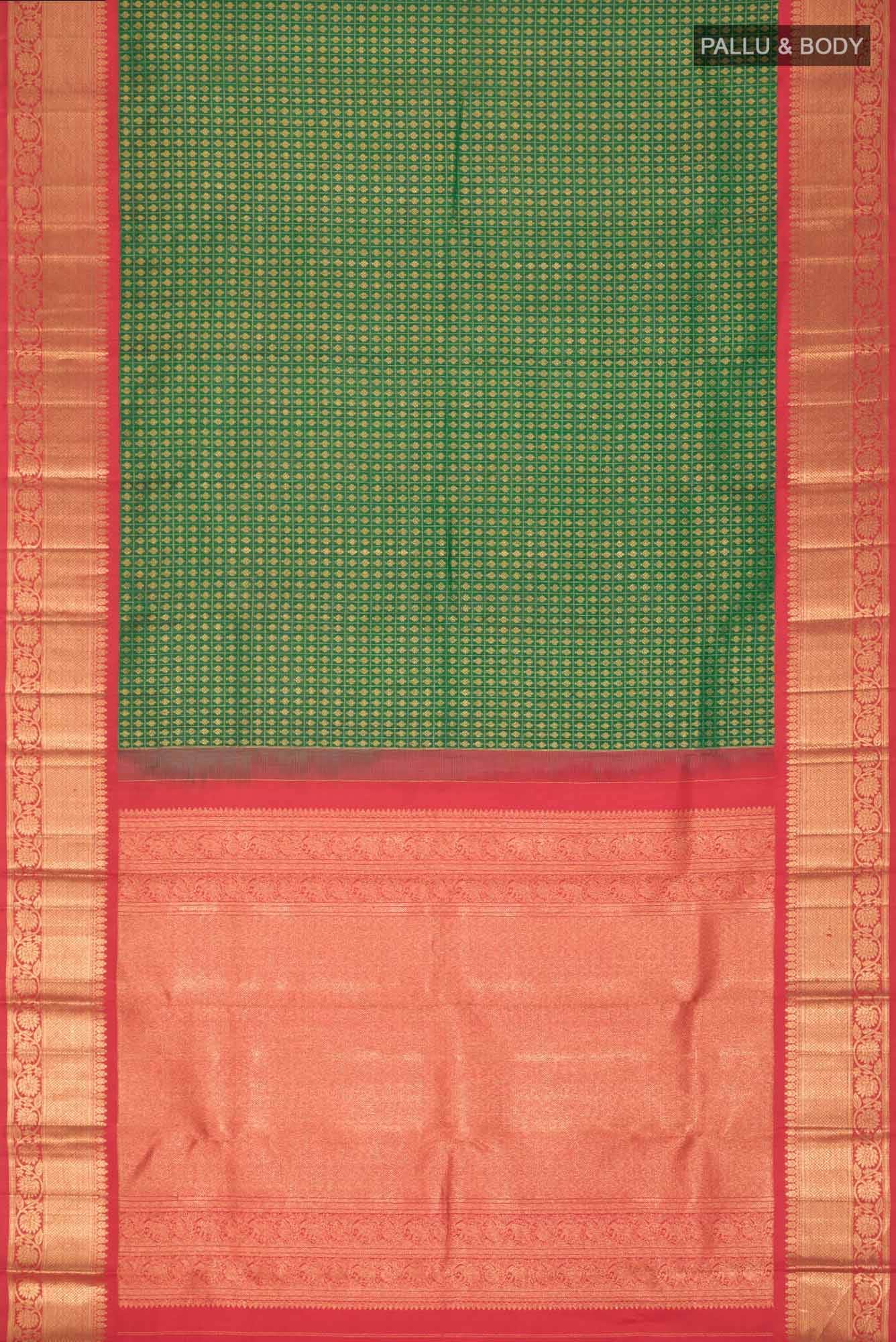Green Kanchipuram Silk Saree