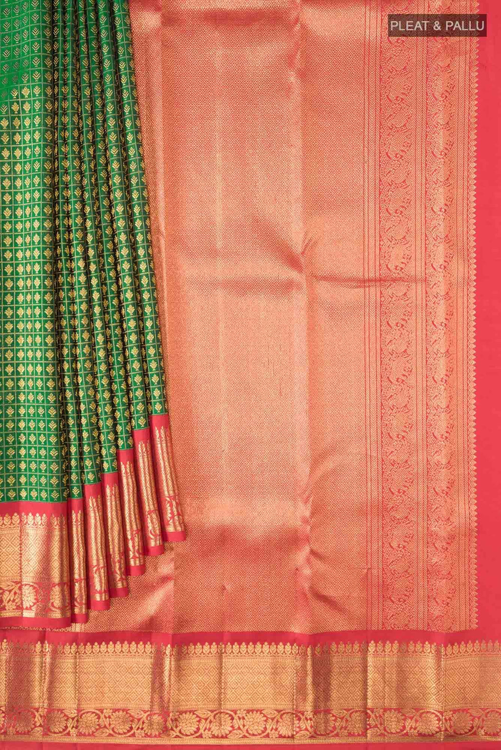 Green Kanchipuram Silk Saree