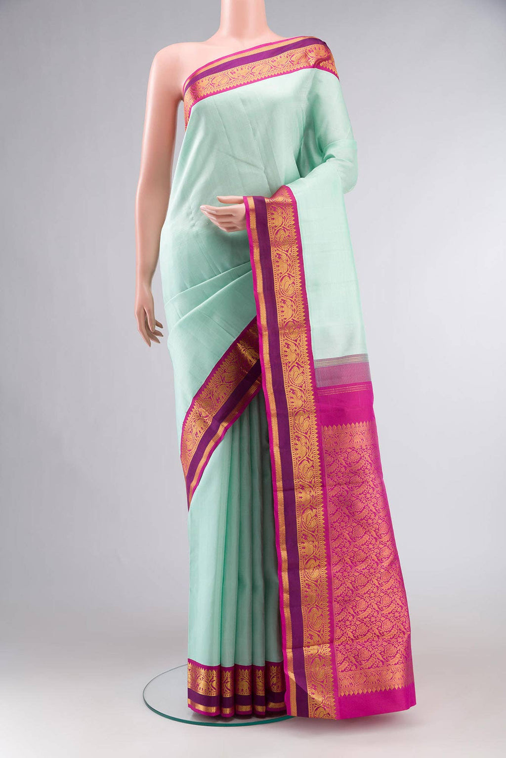 Green Kanchipuram Silk Saree