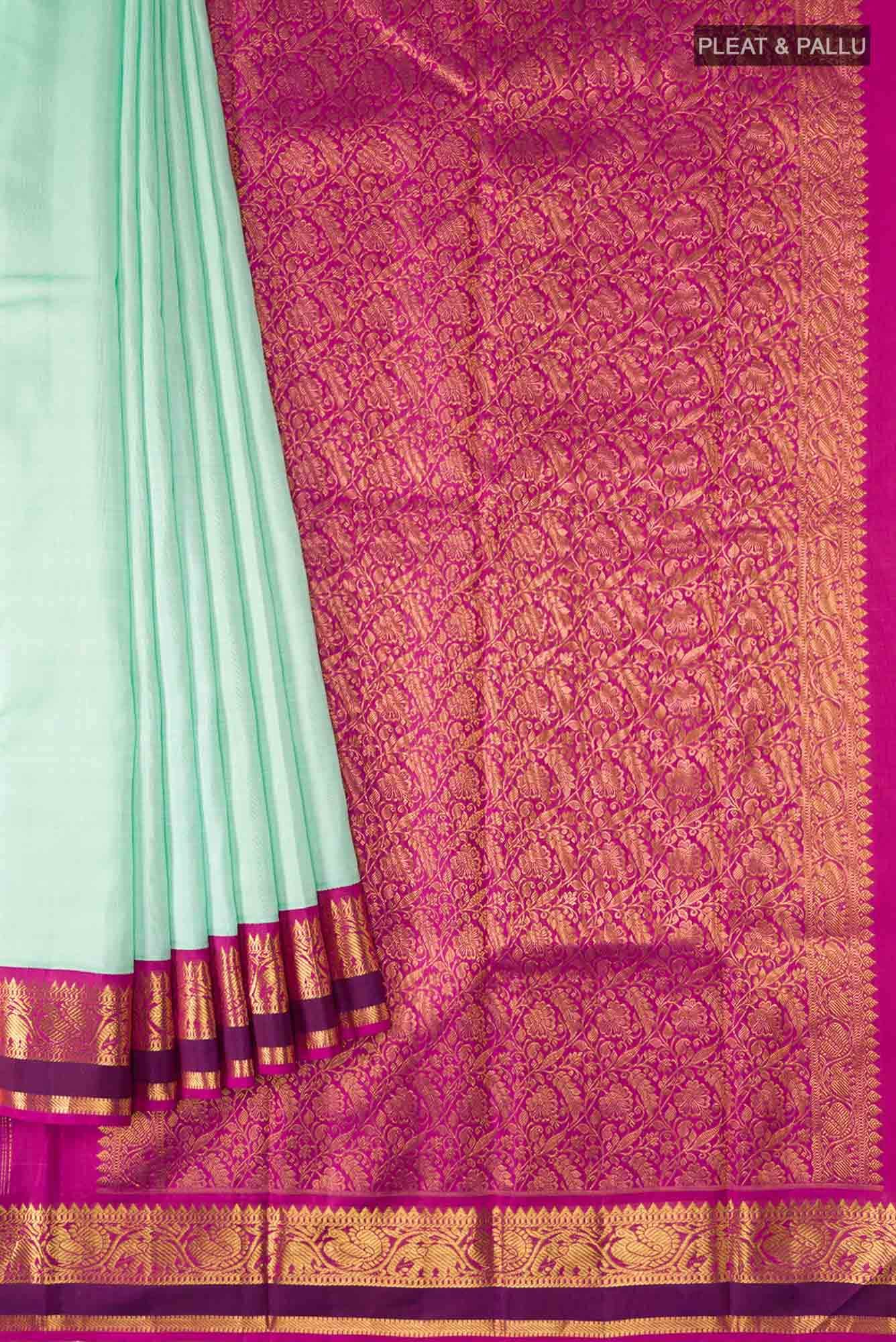 Green Kanchipuram Silk Saree