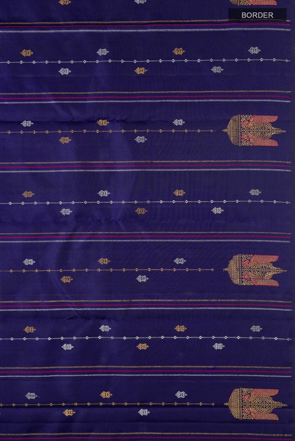 Blue Kanchipuram Silk Saree