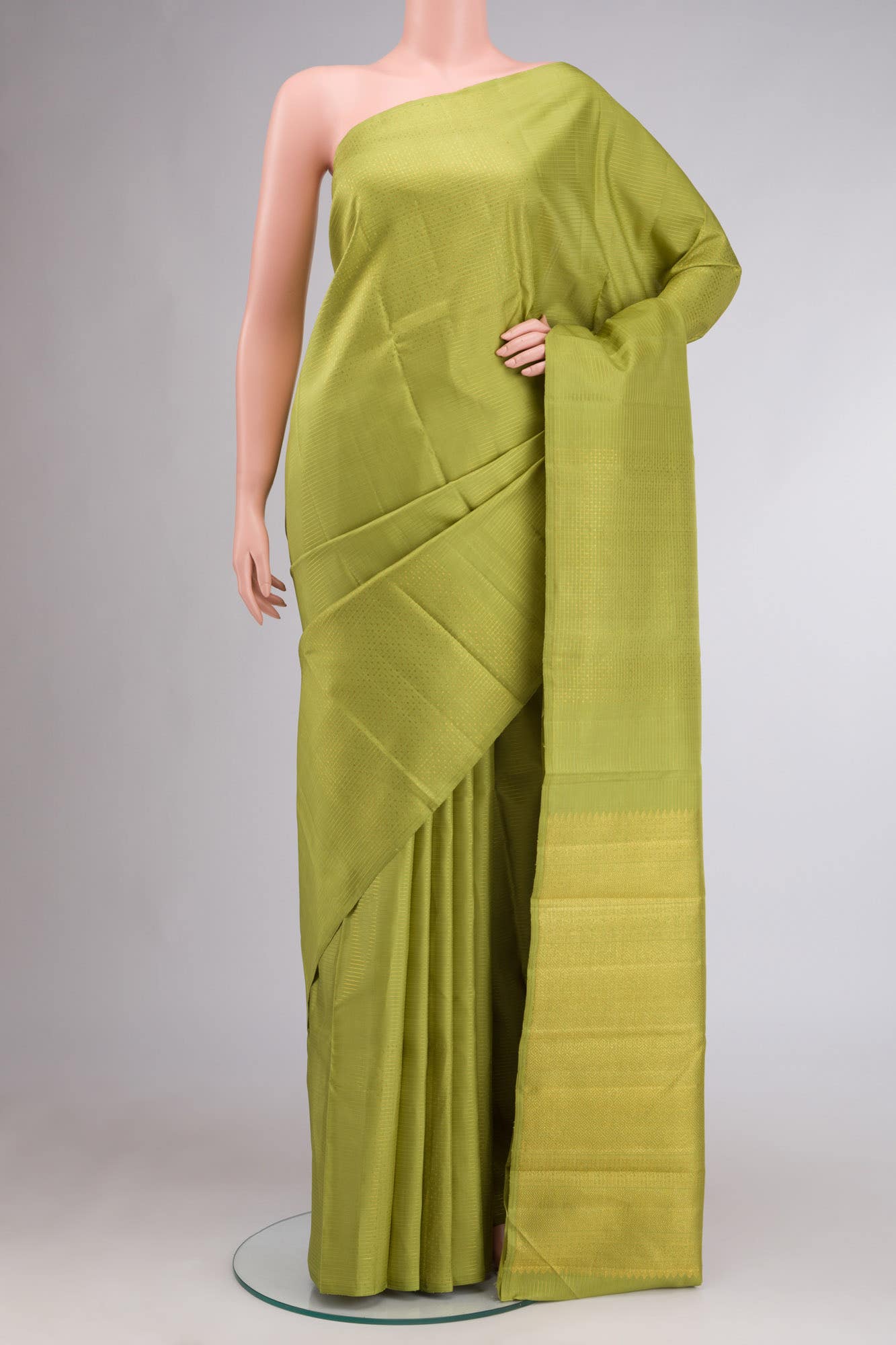 Green Kanchipuram Silk Saree