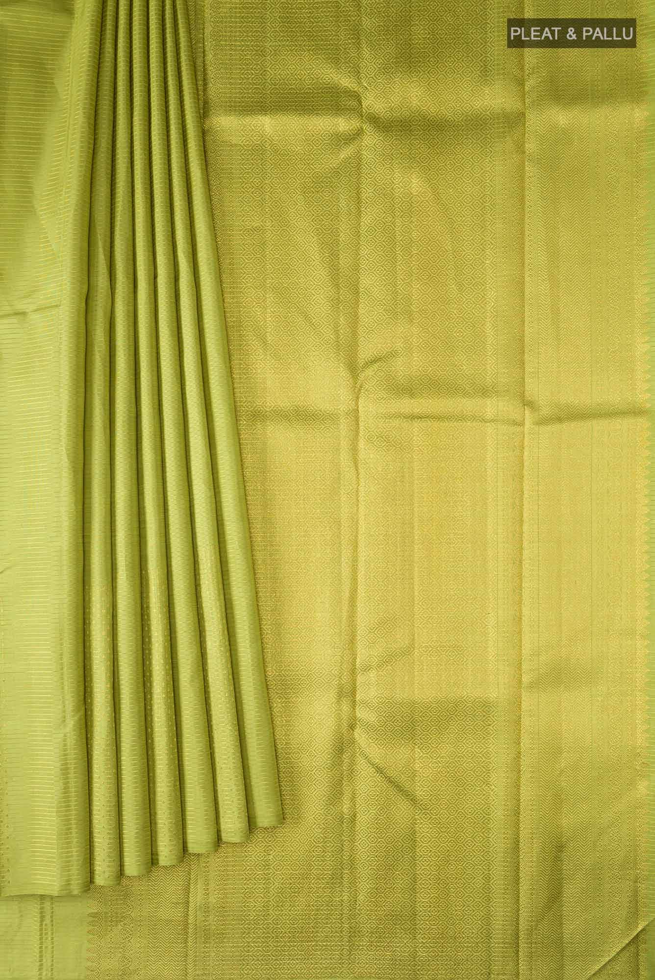 Green Kanchipuram Silk Saree