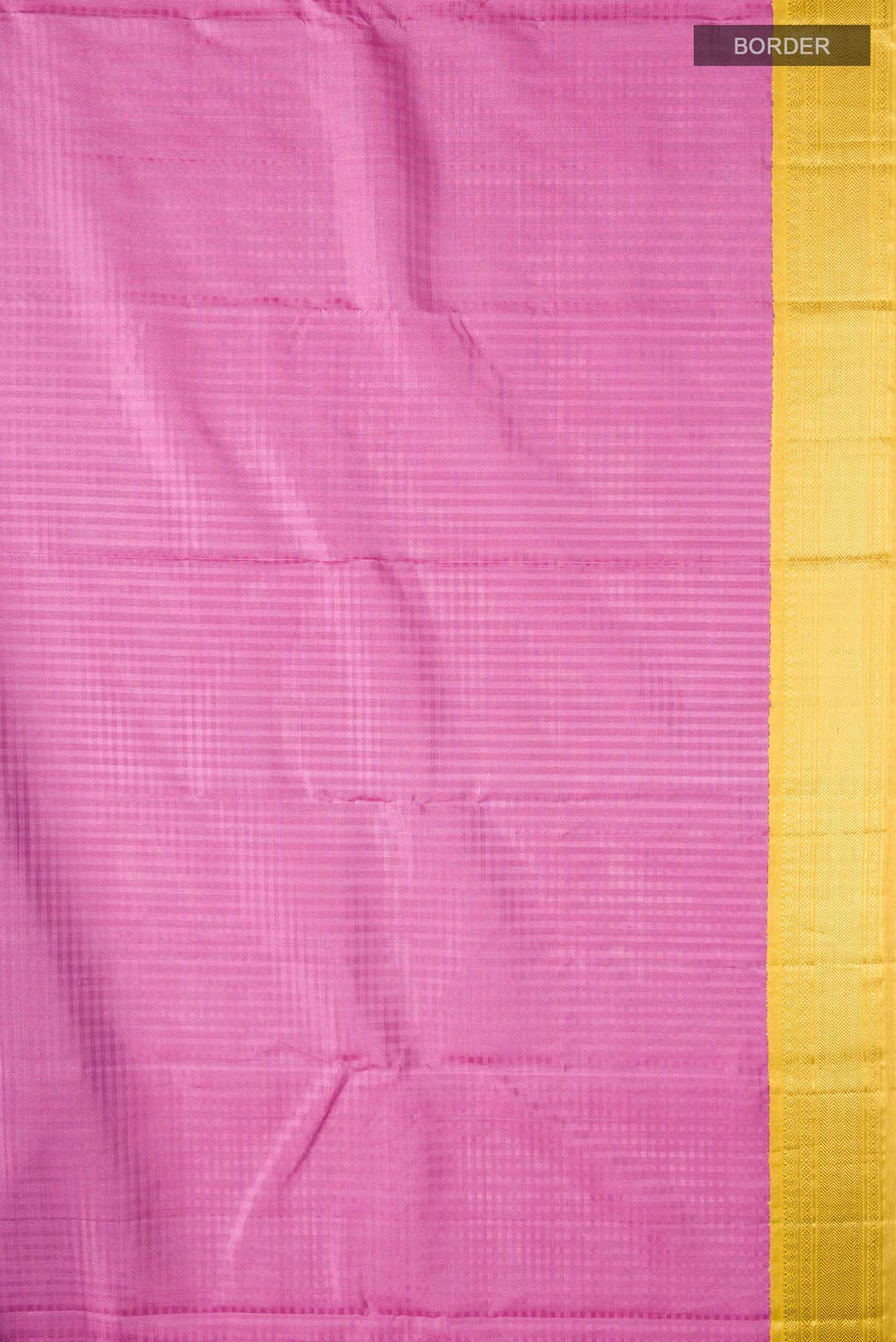 Pure Silk Pure Zari Pink Kanchipuram Saree