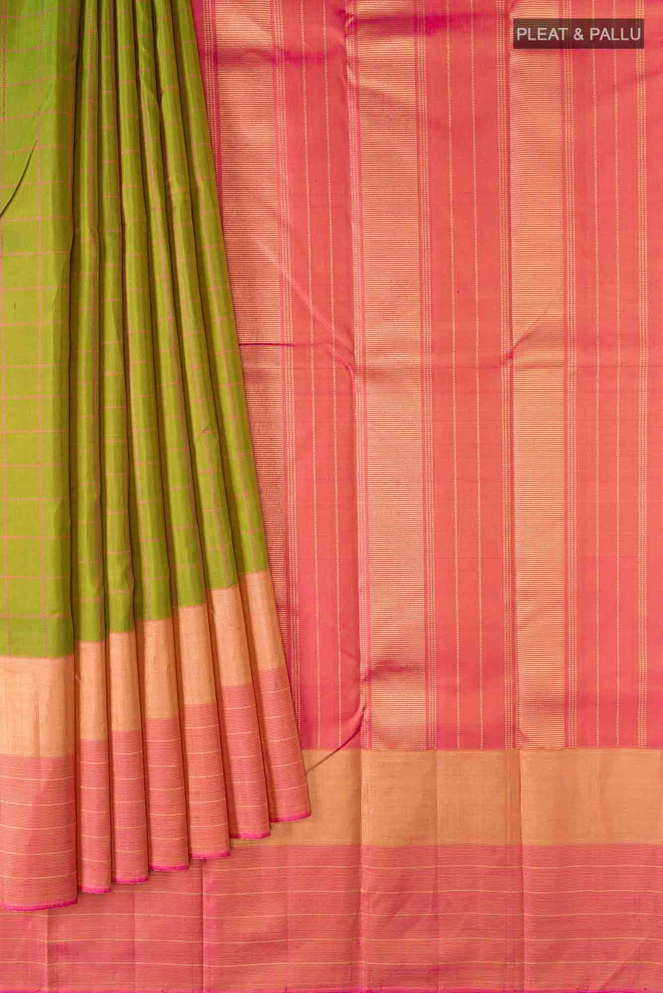 Green Kanchipuram Silk Saree
