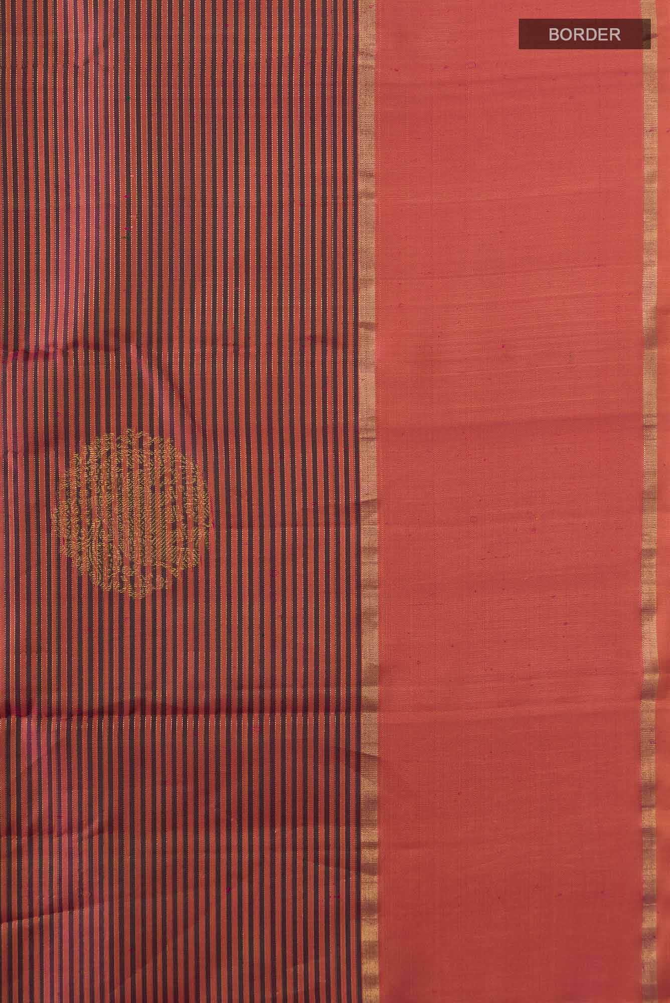 Pink Kanchipuram Silk Saree