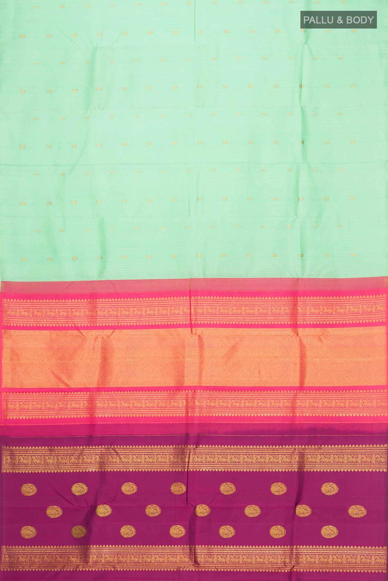 Green Kanchipuram Silk Saree