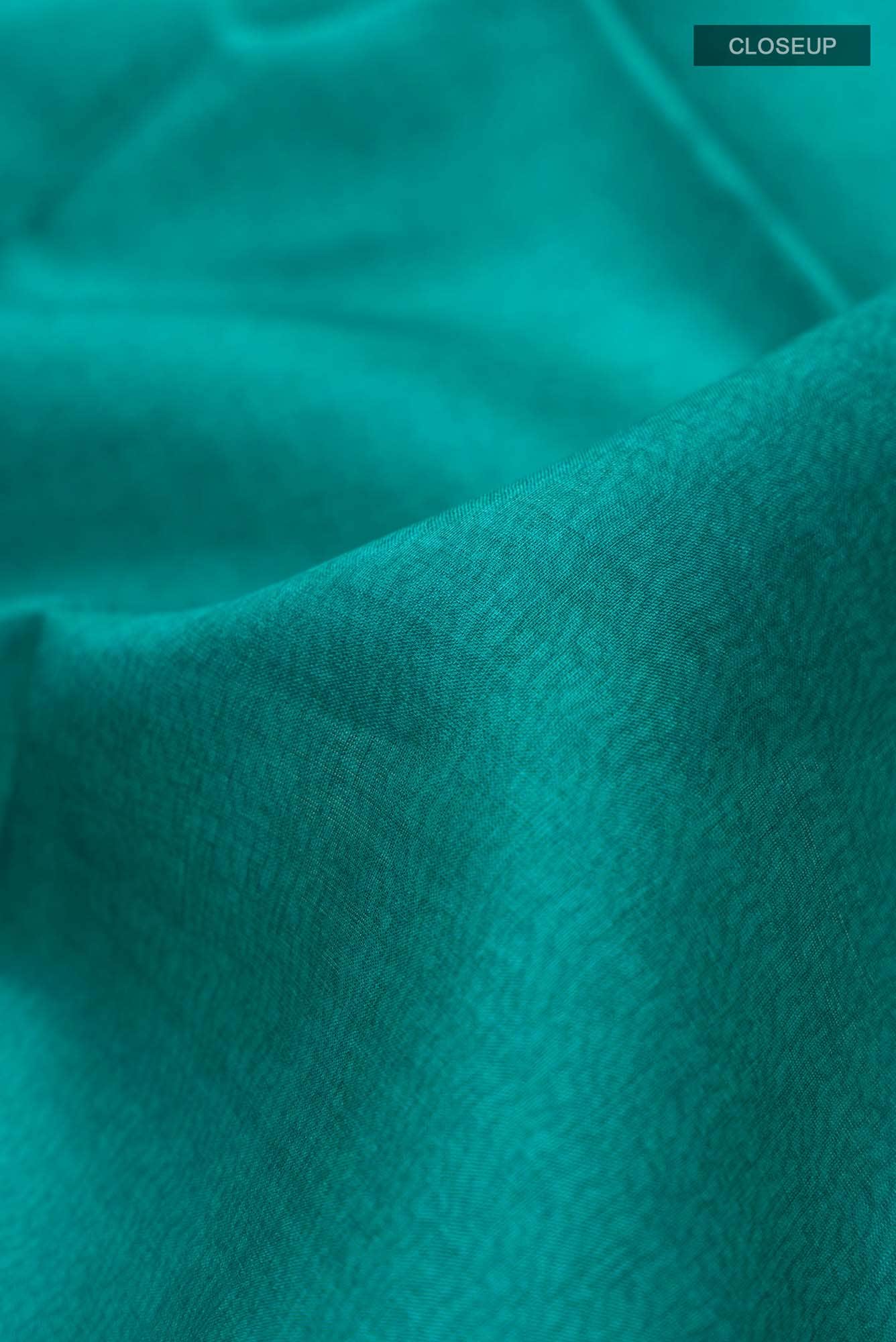 Green Bhagalpuri Tussar Silk Saree