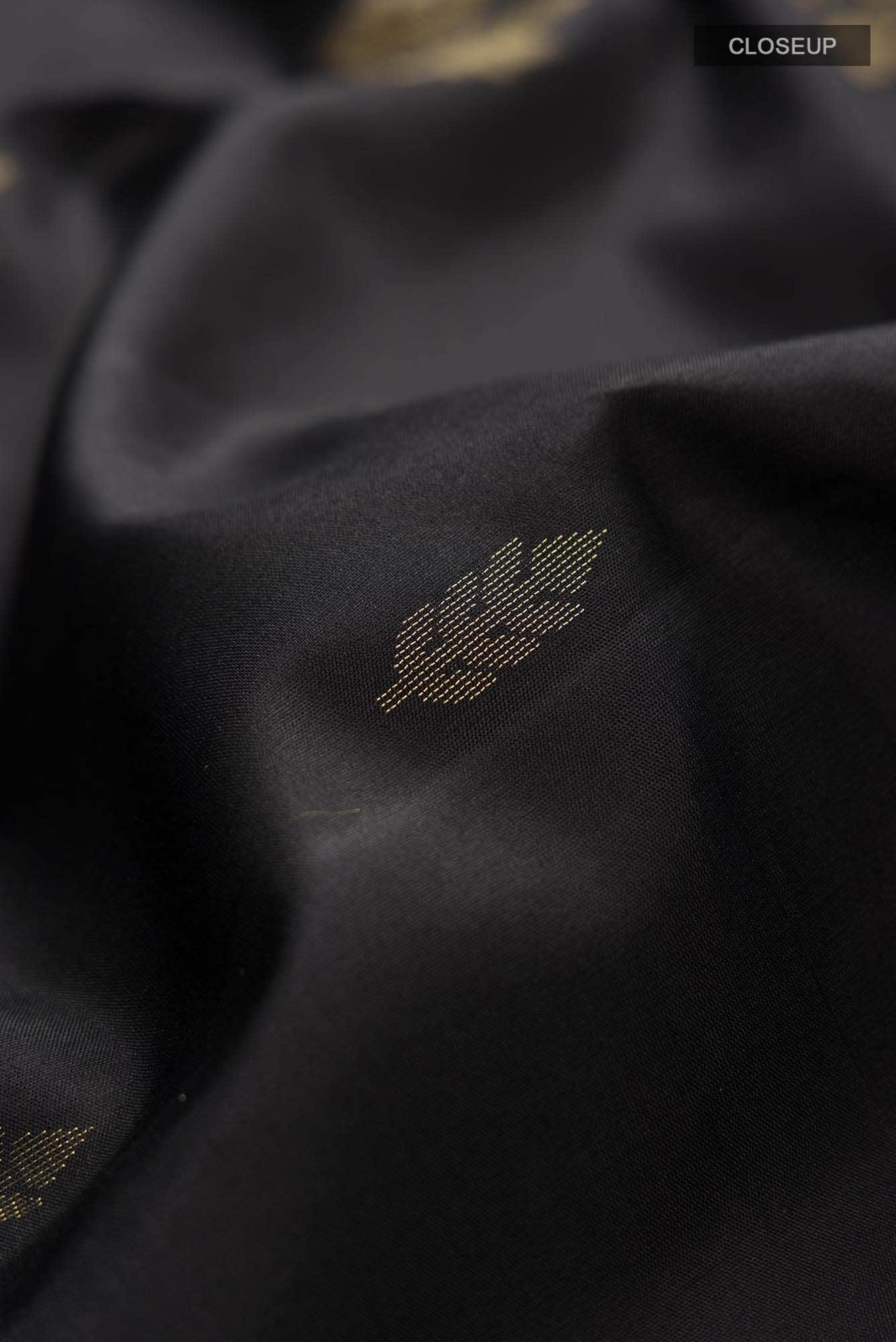 Black Soft Silk Saree