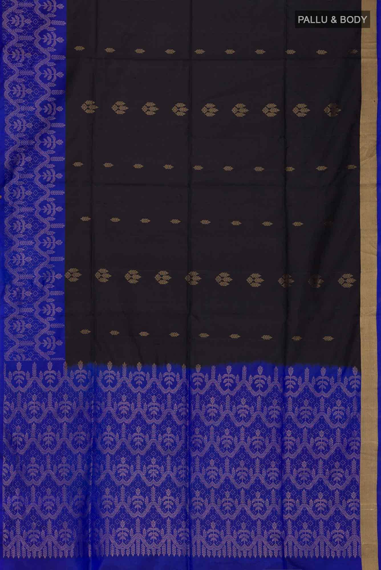Black Soft Silk Saree