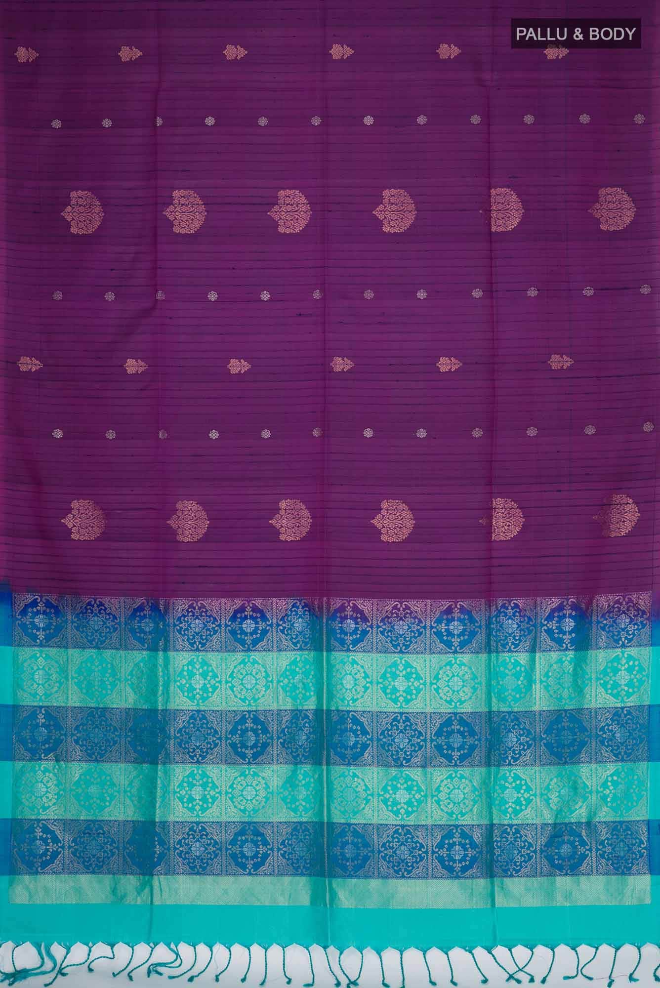Purple Soft Silk Saree