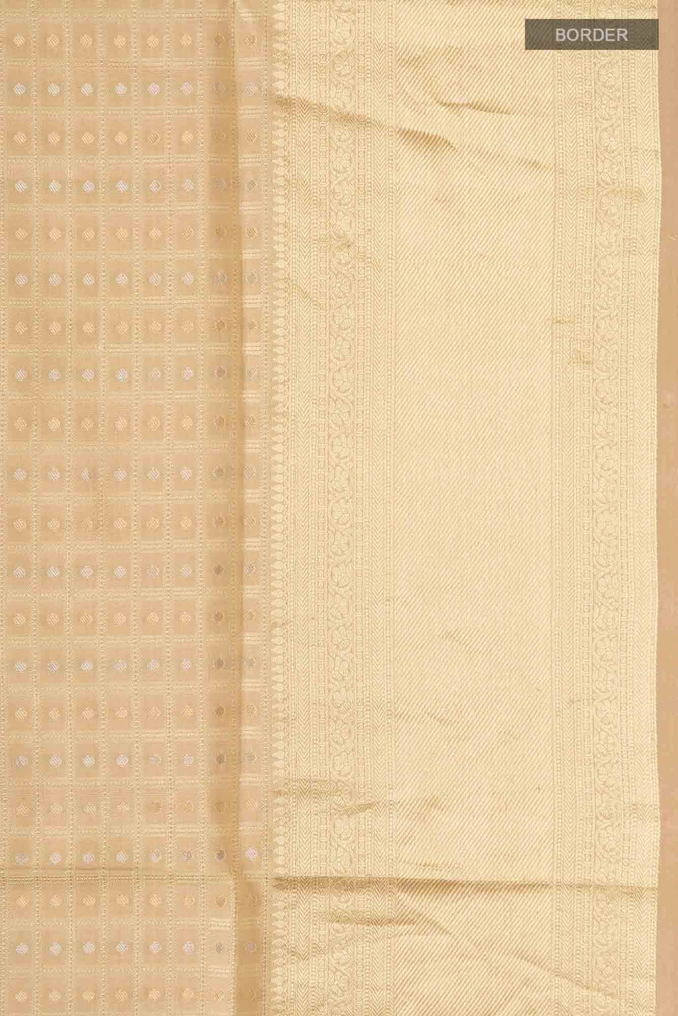 Beige Soft Silk Saree