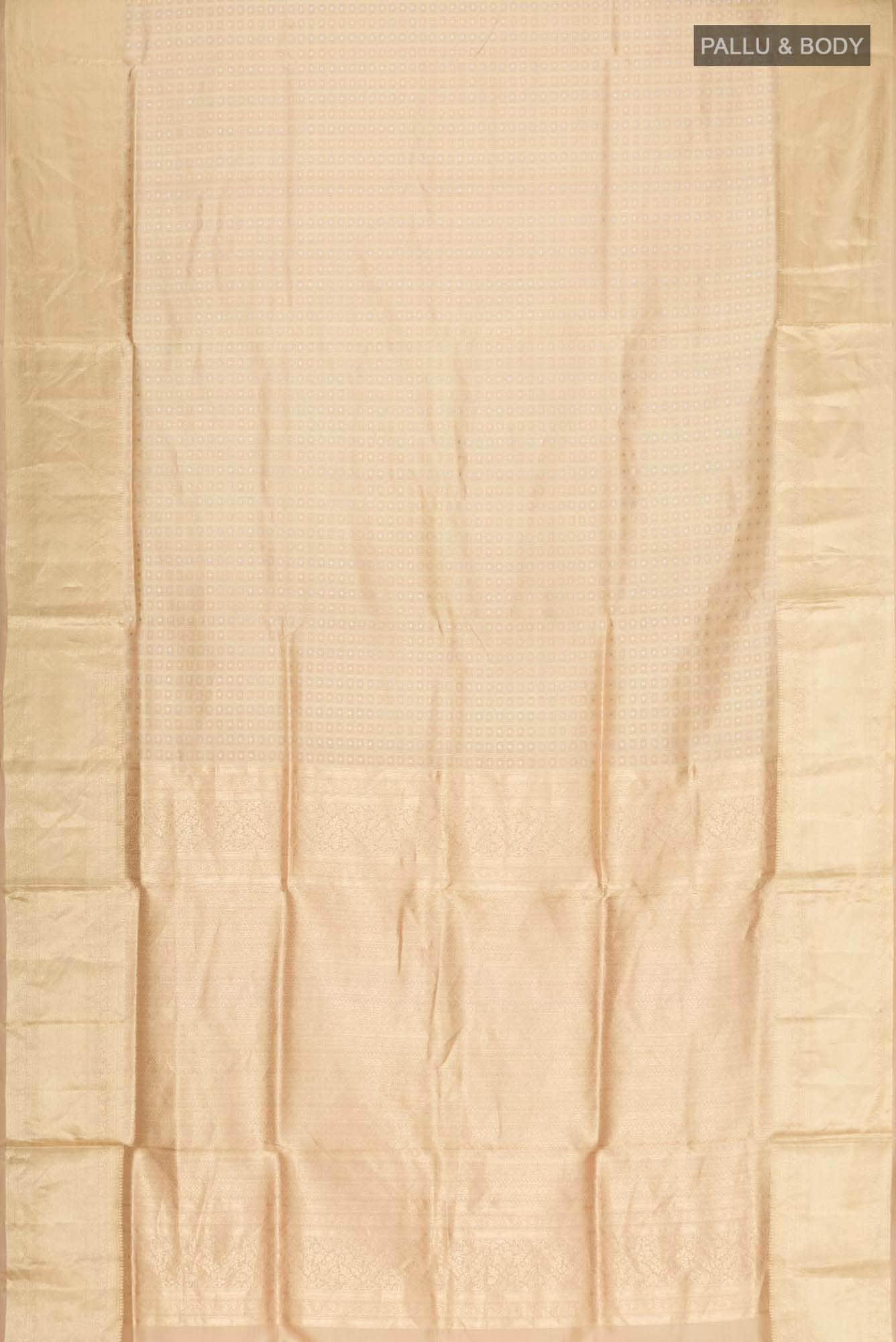 Beige Soft Silk Saree