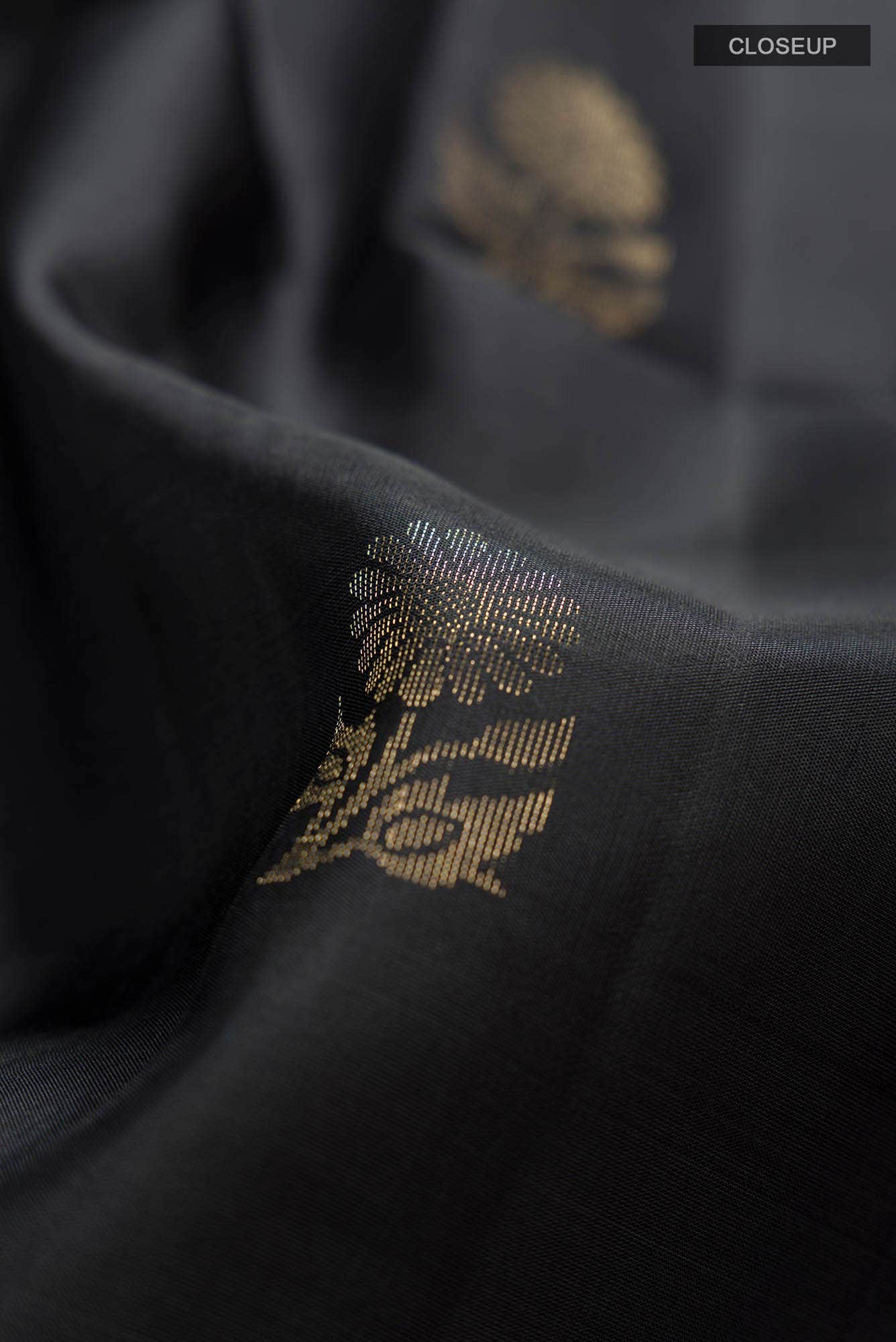 Black Soft Silk Saree