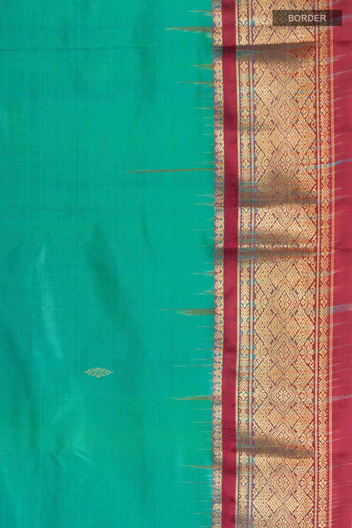 Blue Bangalore Silk Saree