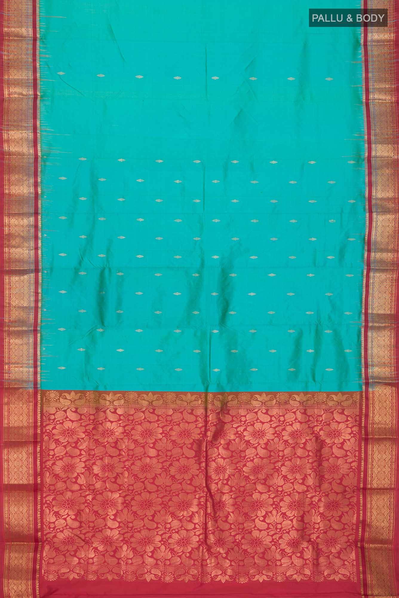 Blue Bangalore Silk Saree