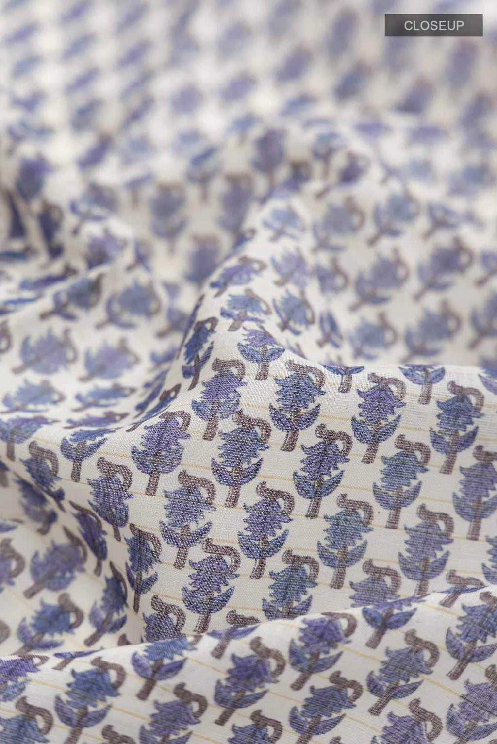 Blue Silk Cotton Saree