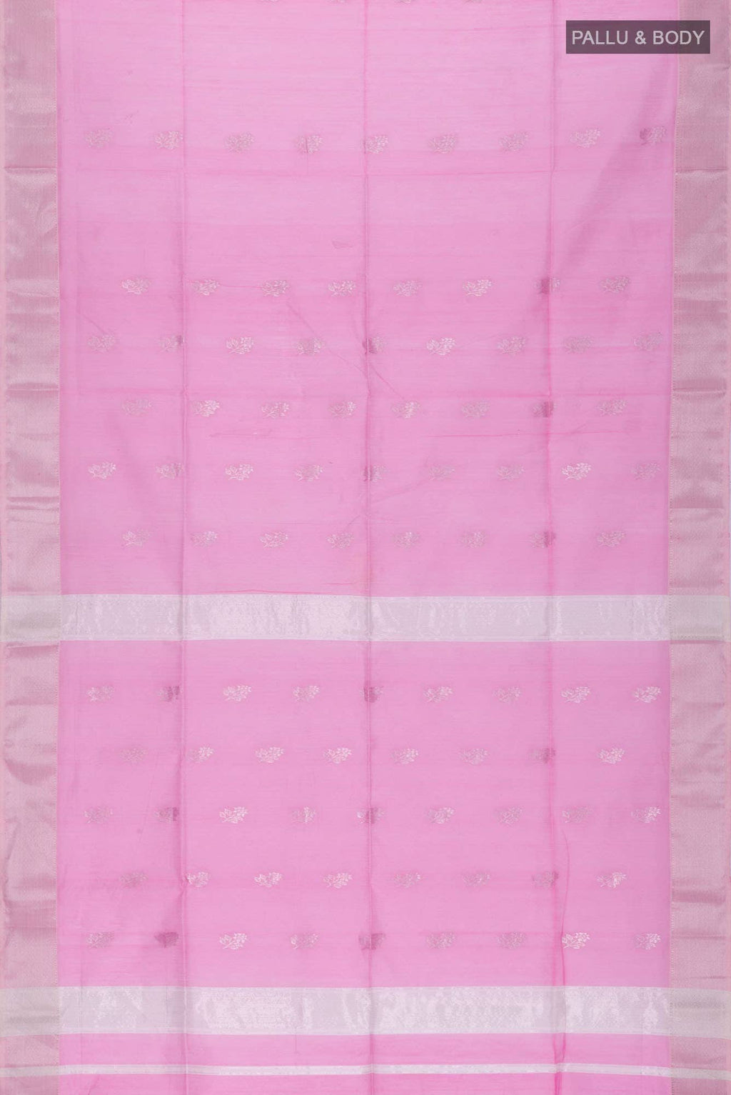 Pink Maheshwari Silk Cotton Saree