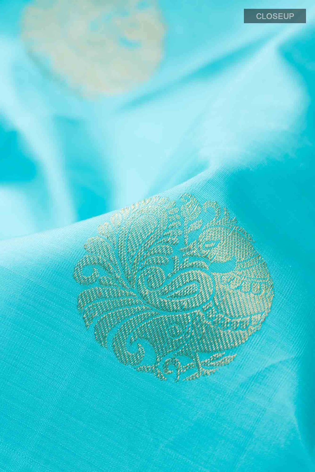 Blue Kanchipuram Silk Saree
