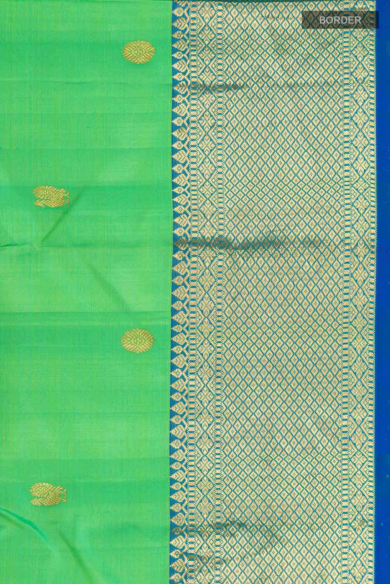 Green Kanchipuram Silk Saree