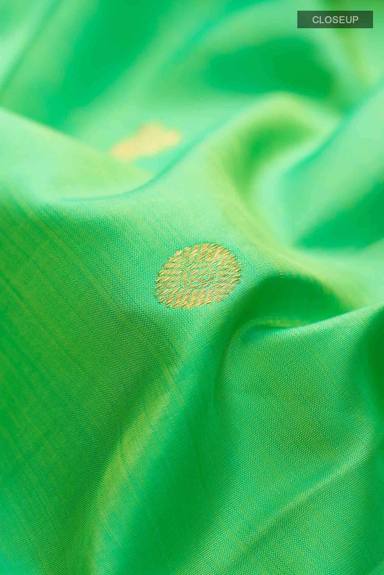 Green Kanchipuram Silk Saree