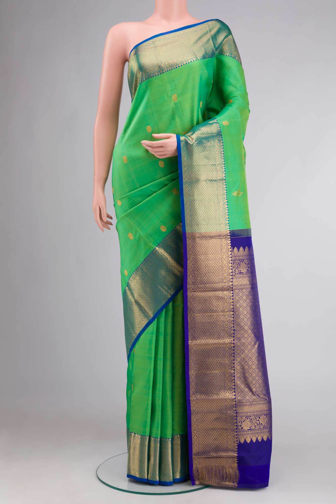 Green Kanchipuram Silk Saree