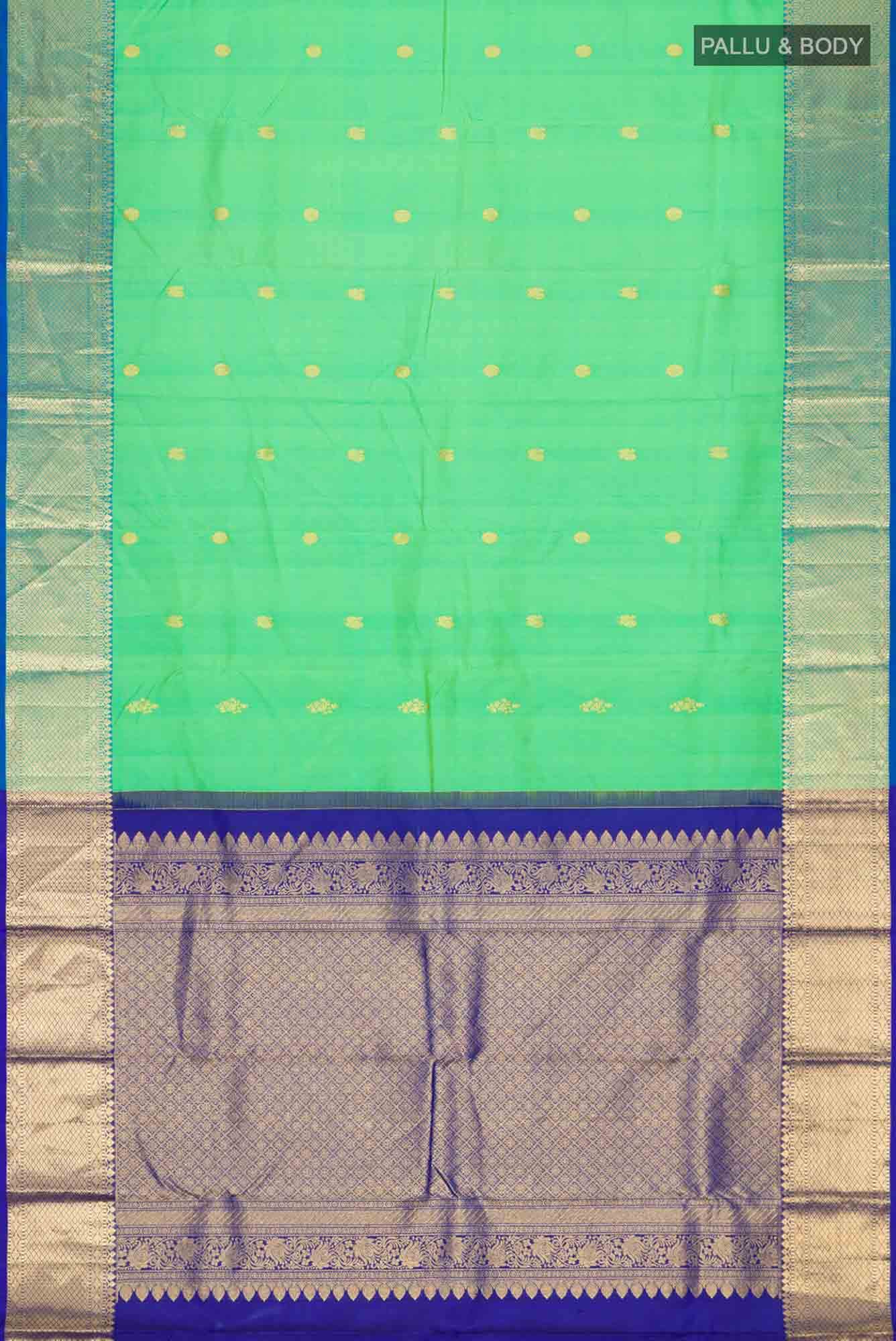 Green Kanchipuram Silk Saree