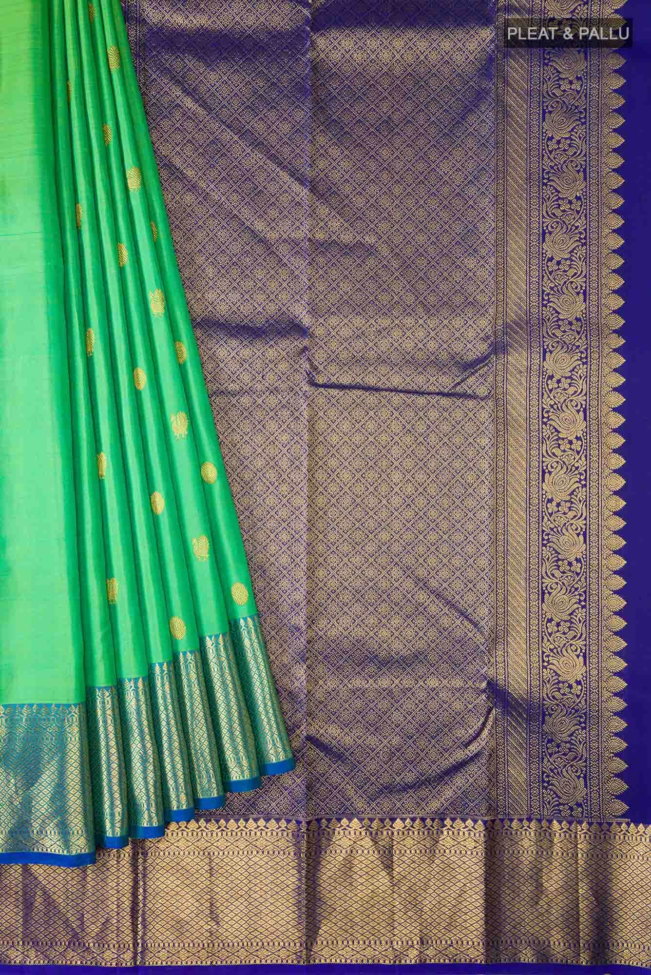 Green Kanchipuram Silk Saree