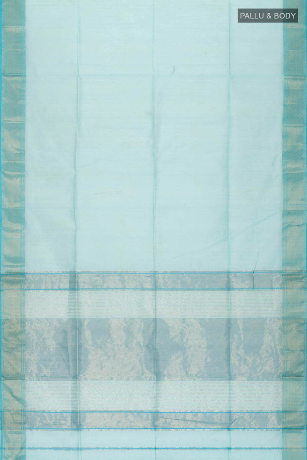Blue Maheshwari Silk Cotton Saree
