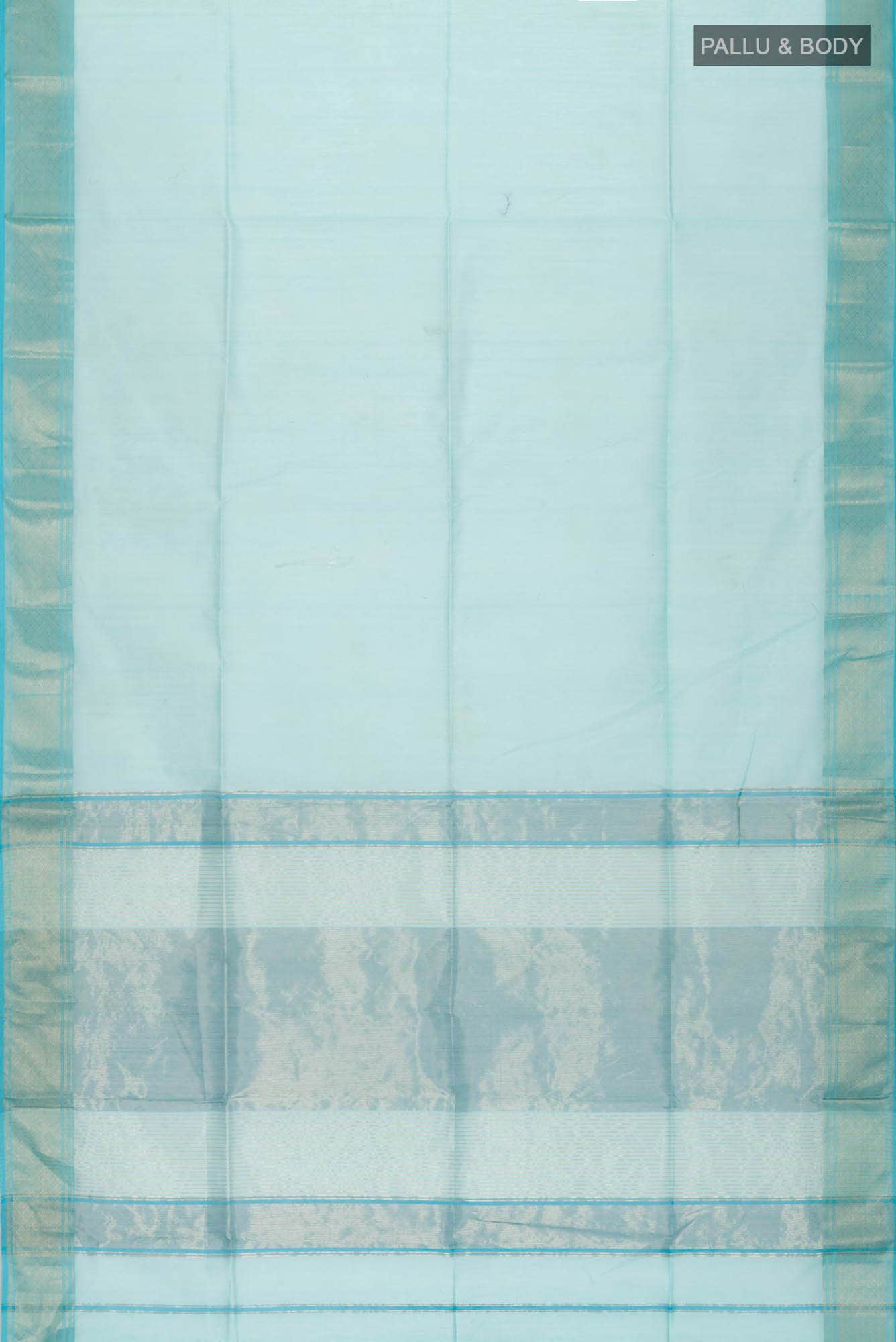 Blue Maheshwari Silk Cotton Saree