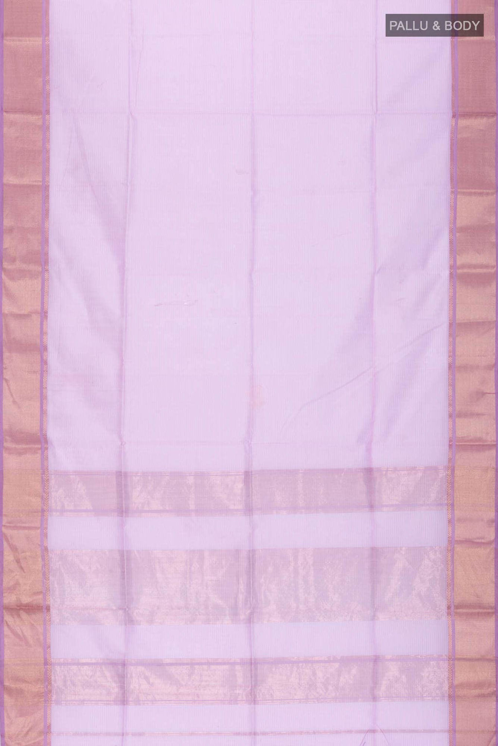 Lavender Maheshwari Silk Cotton Saree