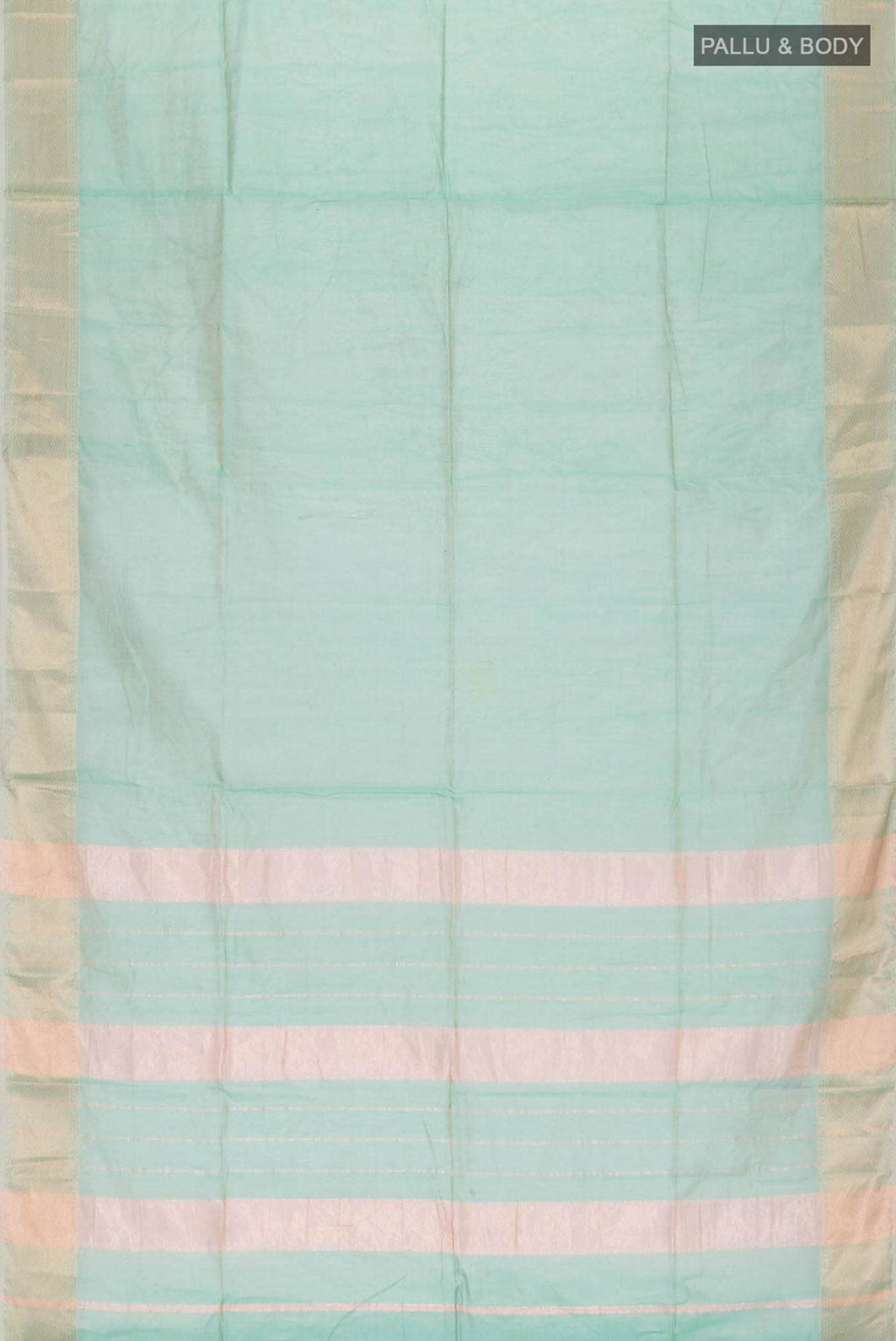 Green Maheshwari Silk Cotton Saree