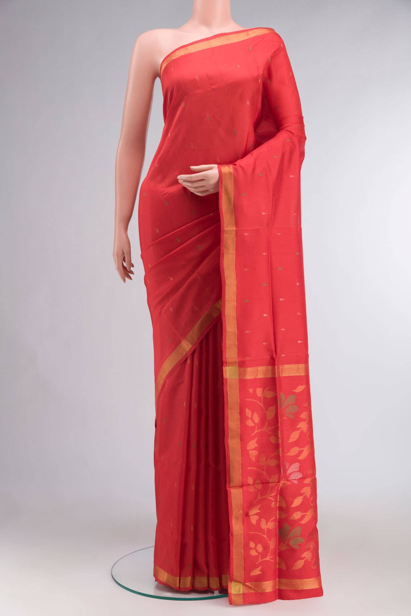 Red Uppada Silk Saree