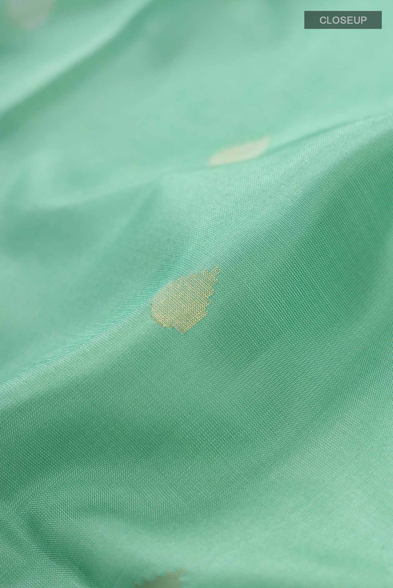 Mint Green Uppada Silk Saree