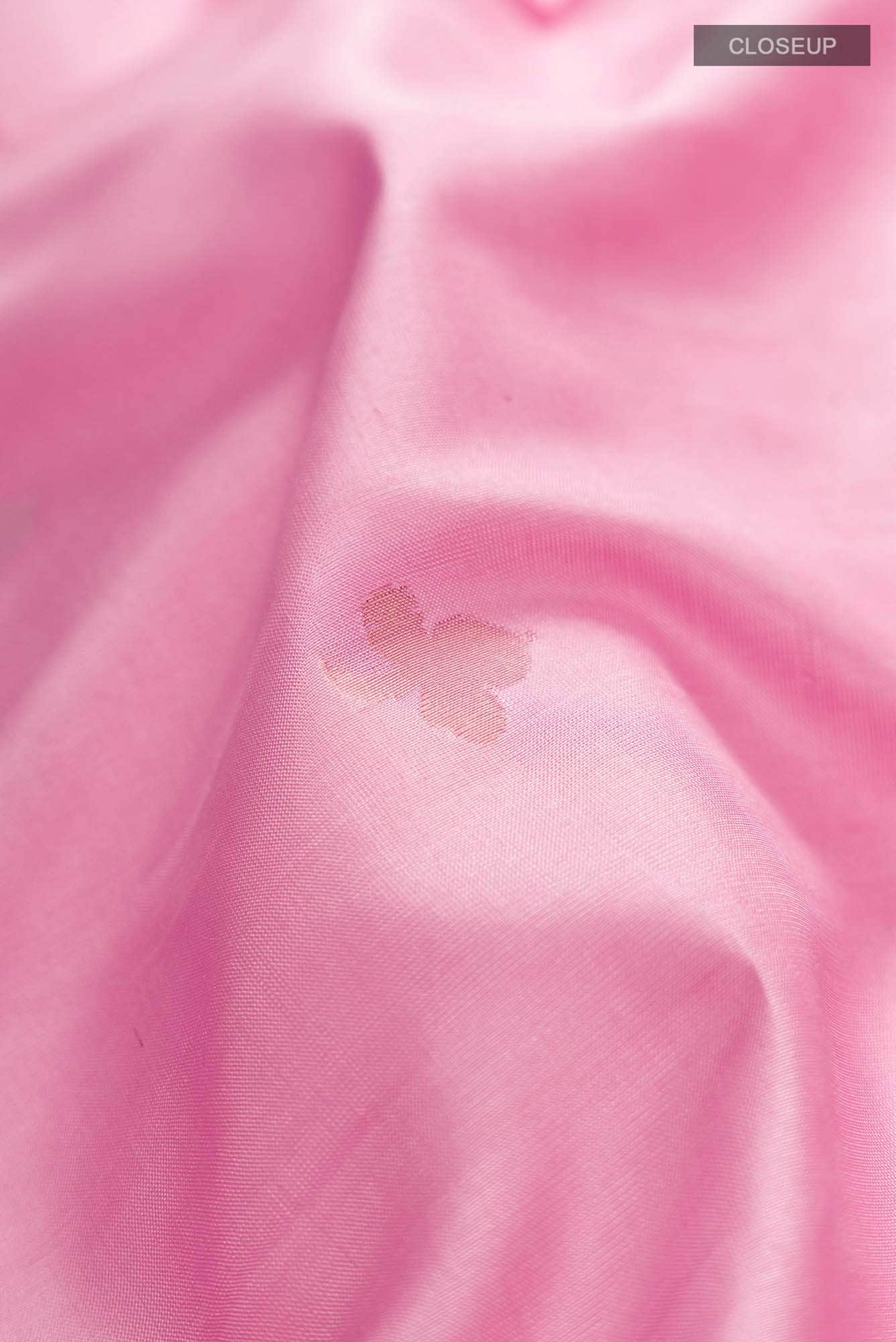 Rose pink Uppada Silk Saree
