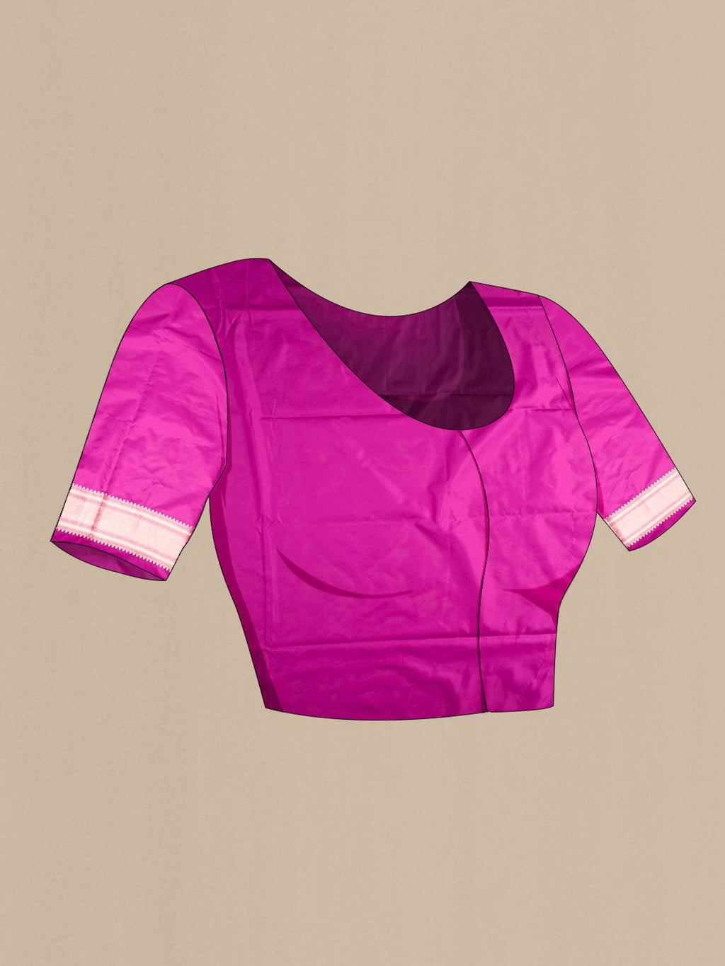 Pink Banarasi Silk Saree
