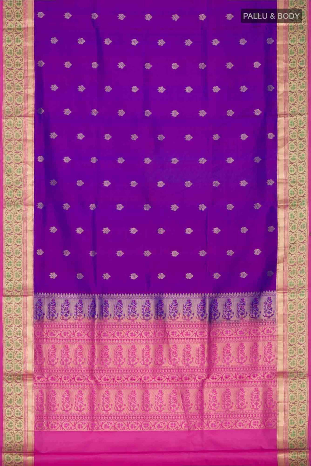 Purple Soft Silk Saree