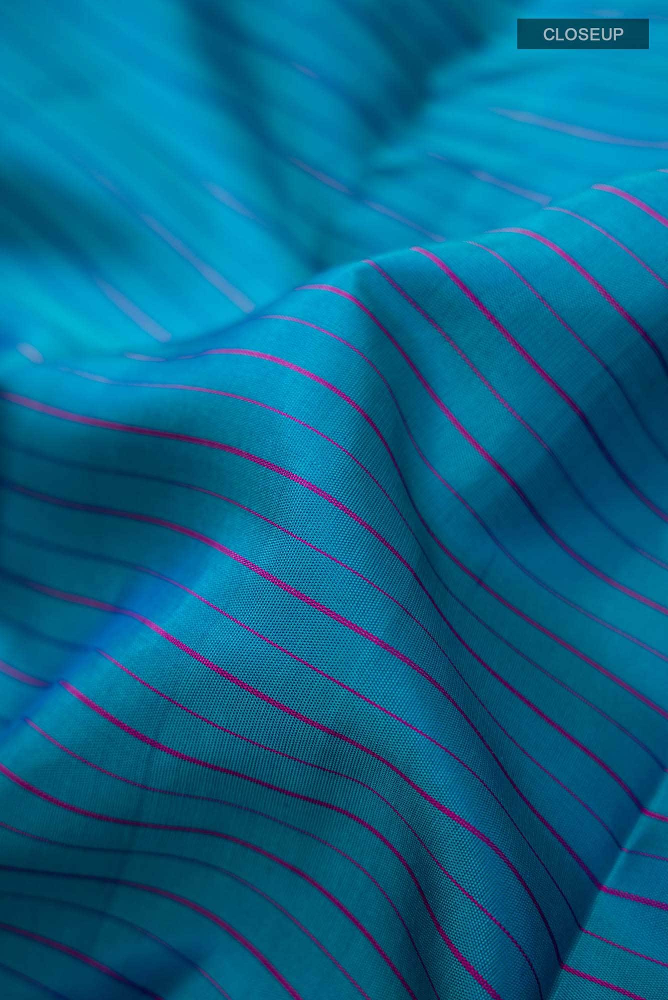 Blue Kanchipuram Silk Saree