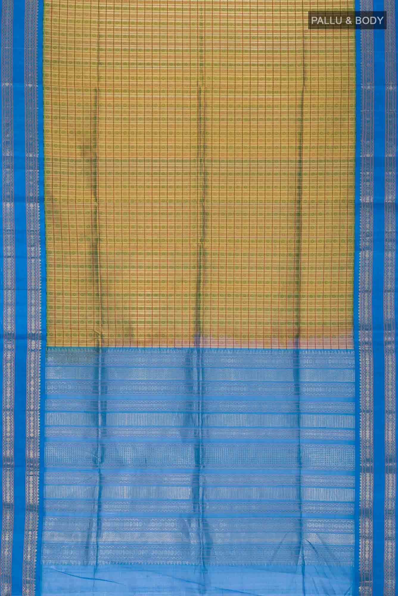 Green Coimbatore Silk Cotton Saree