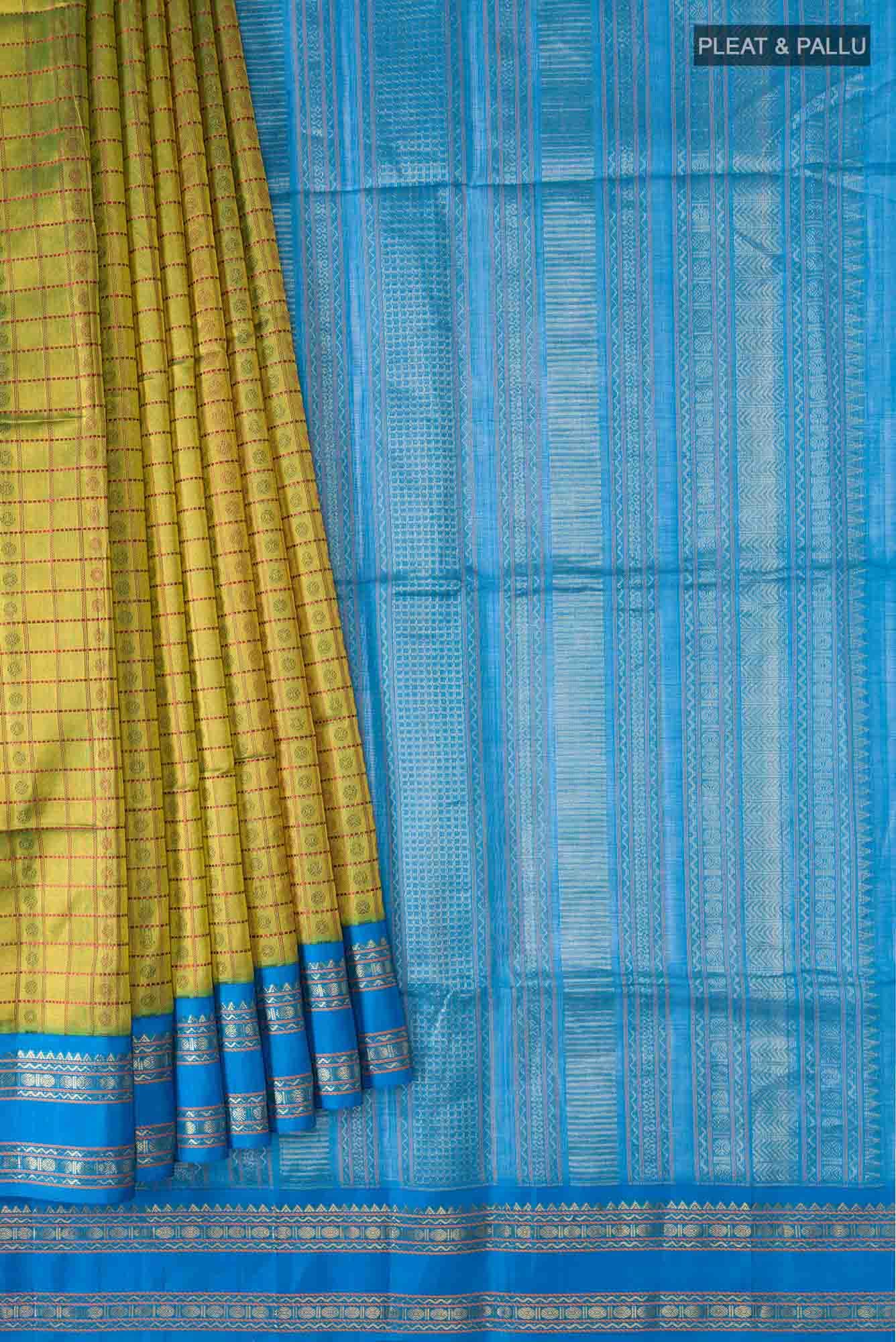 Green Coimbatore Silk Cotton Saree